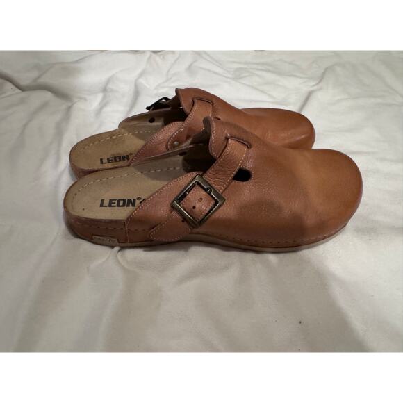 LEON 707M Mens Anatomic Shoes Clogs Genuine Leather sz 46 US 13 main image 5